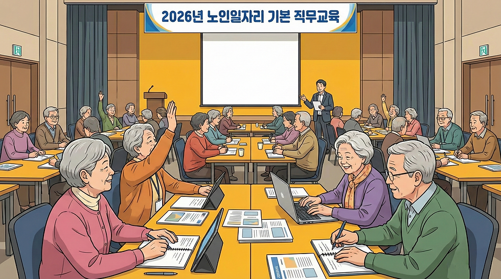 2026년 노인일자리 소양교육