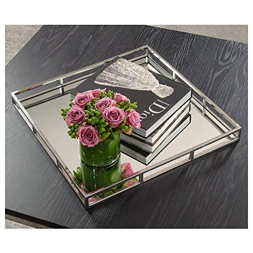 Thumbnail: Square Mirror Tray (2 Colors)