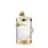 Thumbnail: Gold Canister with Floral Lotus Design and Marble Lid