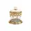 Thumbnail: Gold Beaded Canisters w/ Marble Lid (3 sizes)