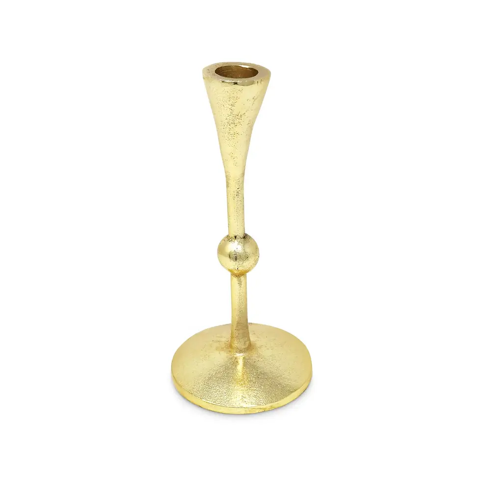 Thumbnail: Decorative Gold Candle Holders