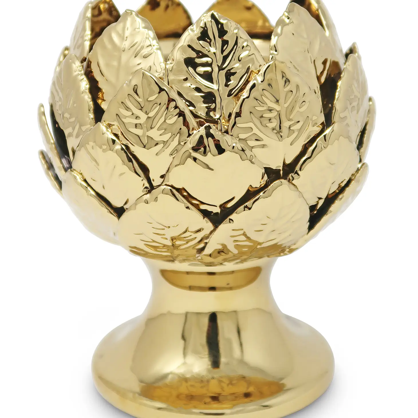 Maple Leaf Cutout Tea Light Holder main image 0