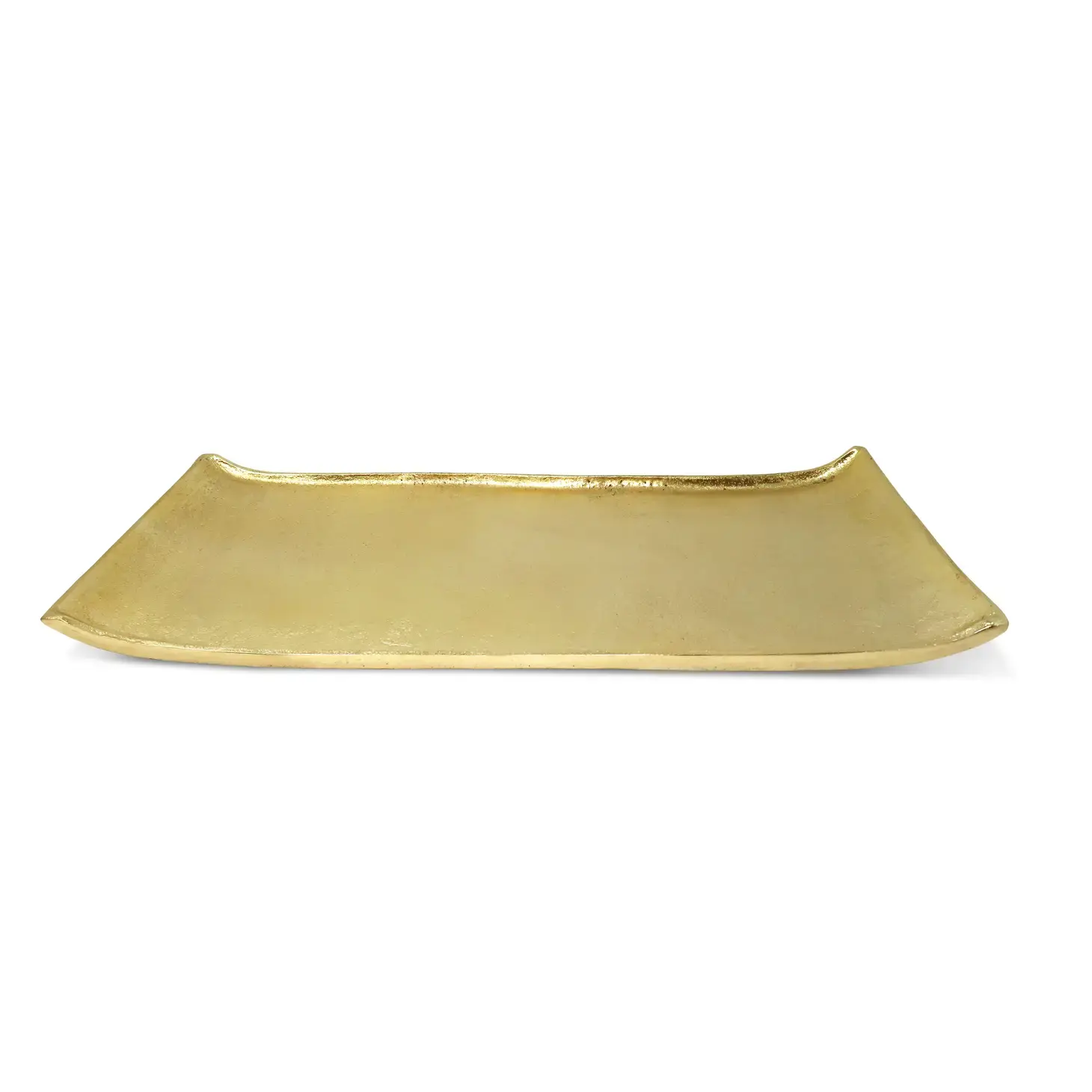 Gold Oblong Tray