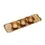 Thumbnail: Gold Hammered Triple Snack Bowl w/ Tray