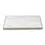 Thumbnail: White Marble Tray with Gold Trim