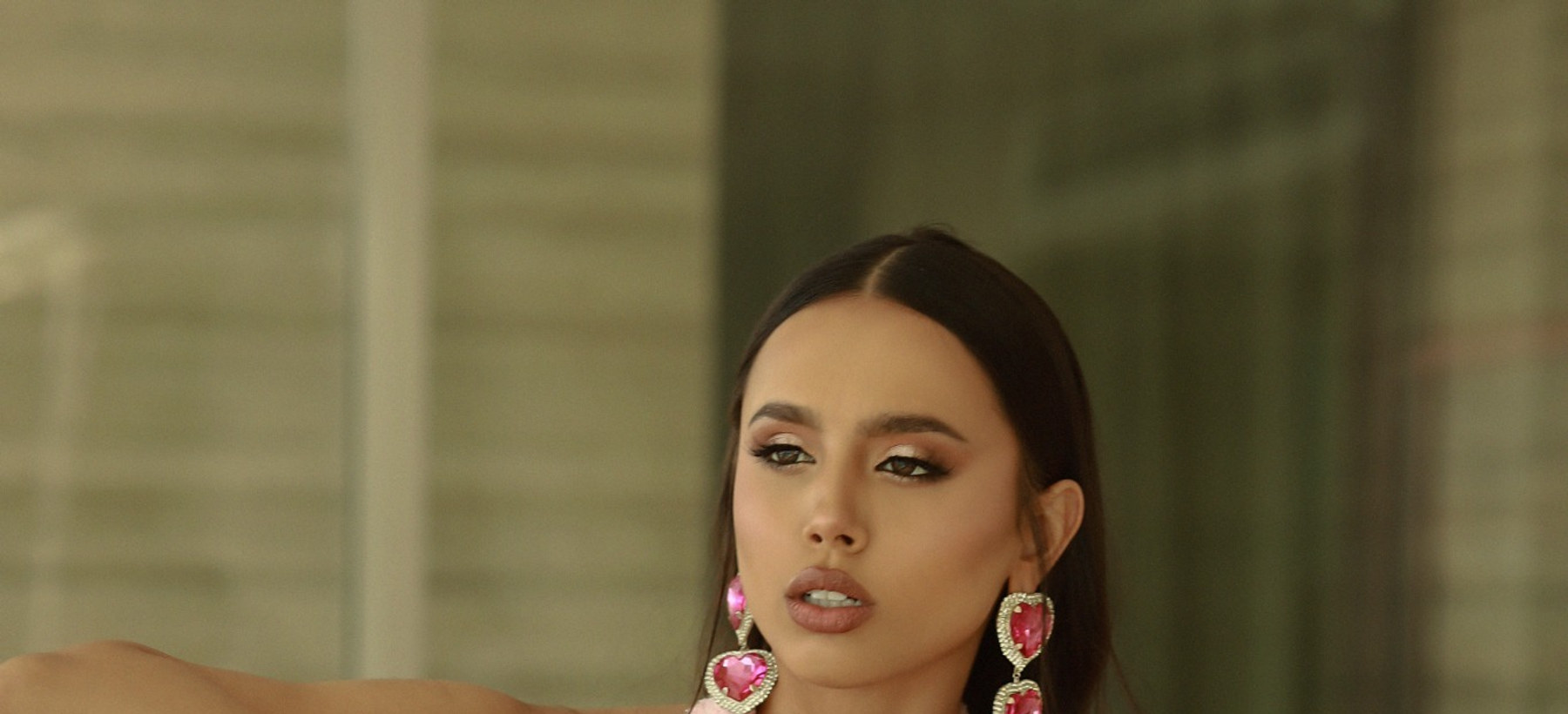 Custom evening gown by HANIYE for Dubai’s gala season
