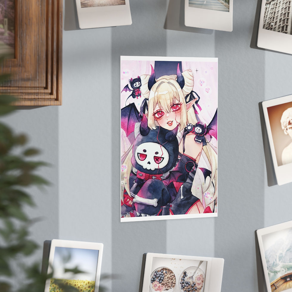 Thumbnail: Watercolor Mini Prints (Glossy/Matte)