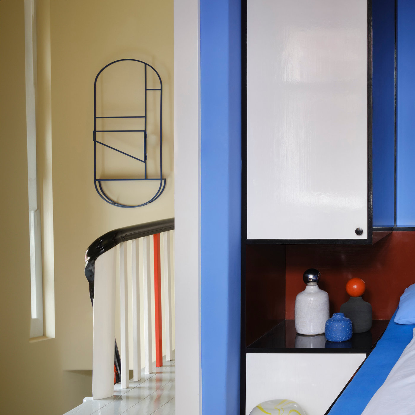FOLDWORK wall objects and VIIE VASES by STUDIO BERG, styled at Tautes Heim in Berlin
