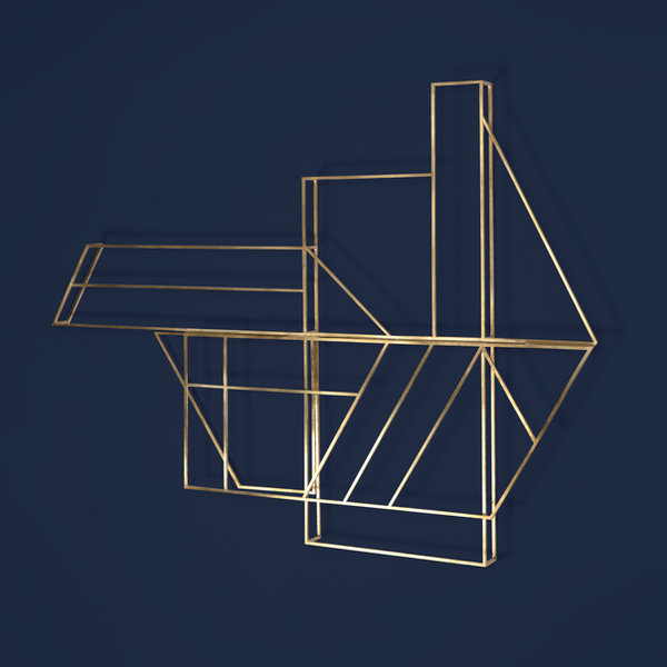 FOLDWORK RACK - brass