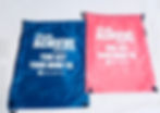 "You Can Achieve Anything You Set Your Mind To". Drawstring Backpacks