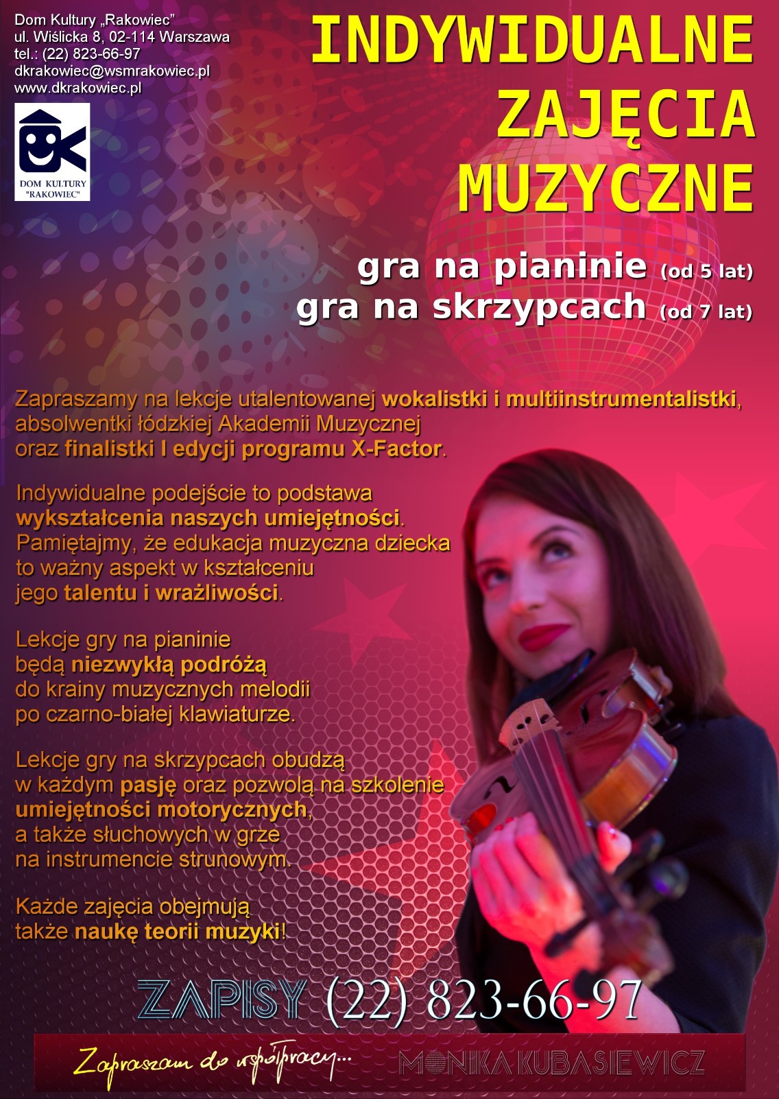 ULOTKA dom kultury muzyka 20210127m