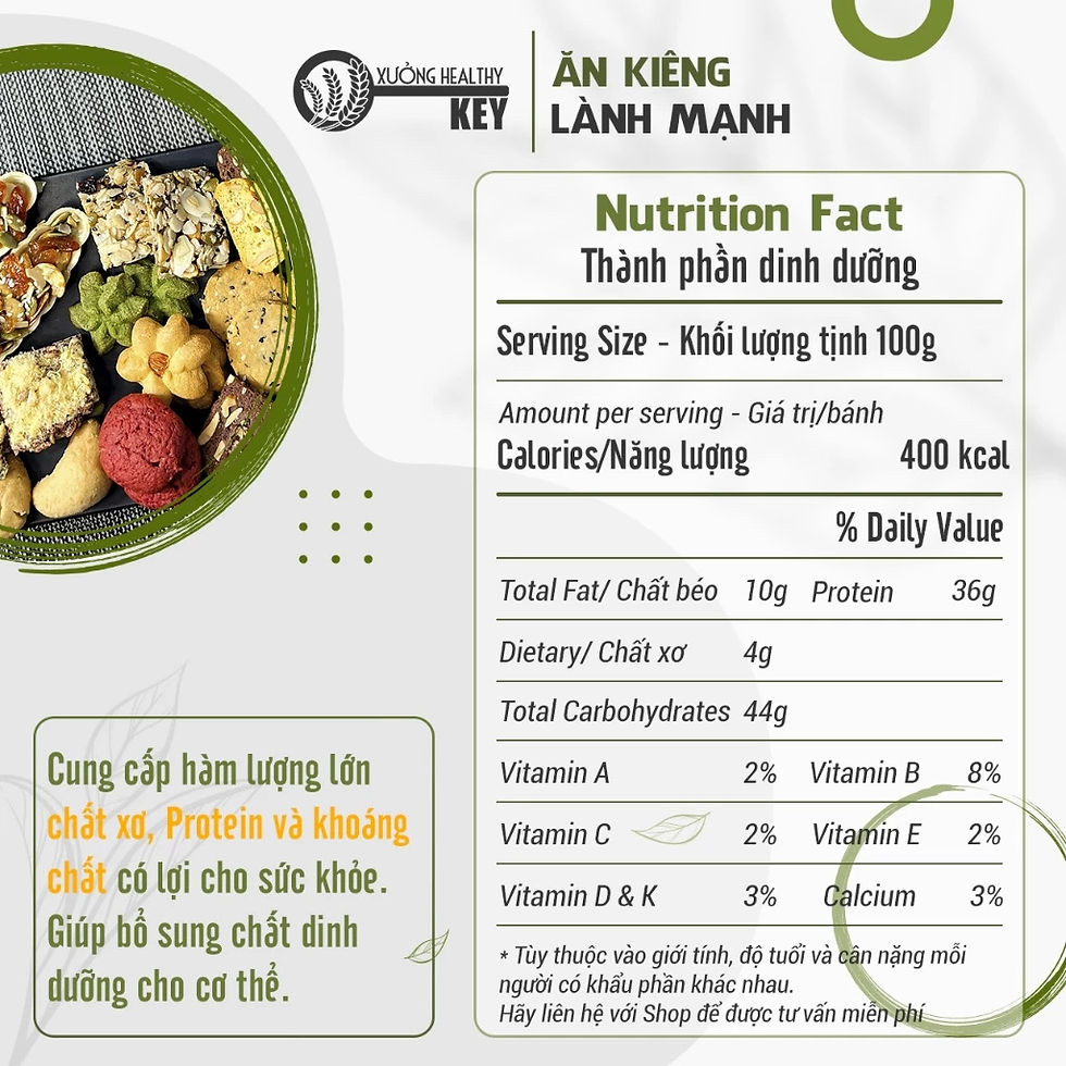 Thumbnail: Combo Healthy Box 11 flavors of Healthy Key cakes