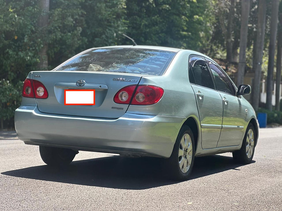 Miniatura: Toyota Corolla XE