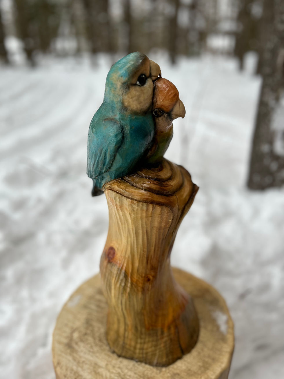 lovebirds Milo & Sally