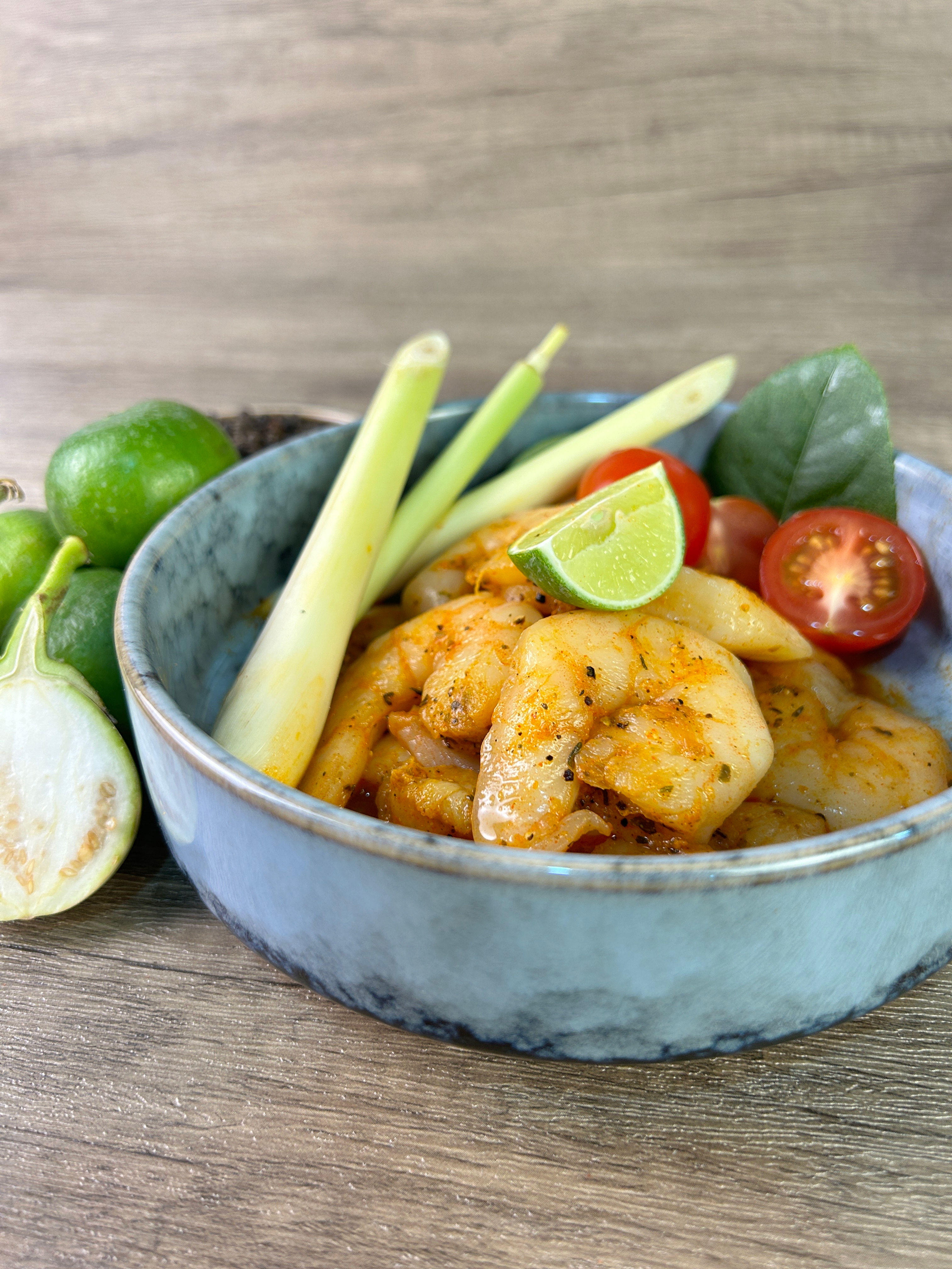 冬陰功味慢煮大蝦 Tom Yum Prawn (100g)