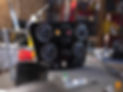 brital bits restauration triumph TR3préparation tableau de bord