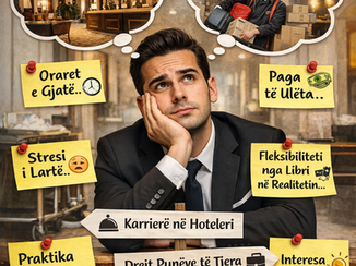 Pse shumë studentë të hotelerisë ndryshojnë profesion pas diplomimit?