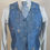 Thumbnail: Show Season Medium Blue Beaded Vest - Ladies 6/8
