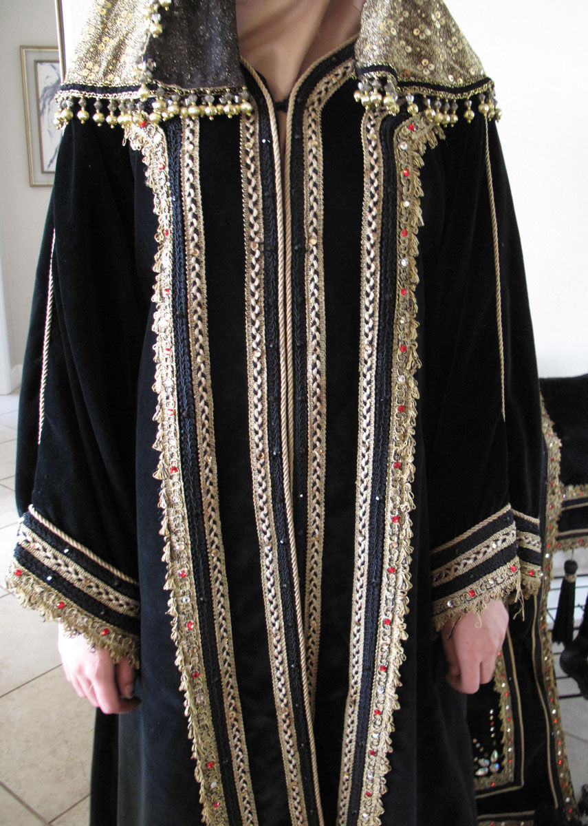 Thumbnail: California Arabian Costume - Black/Gold/Red