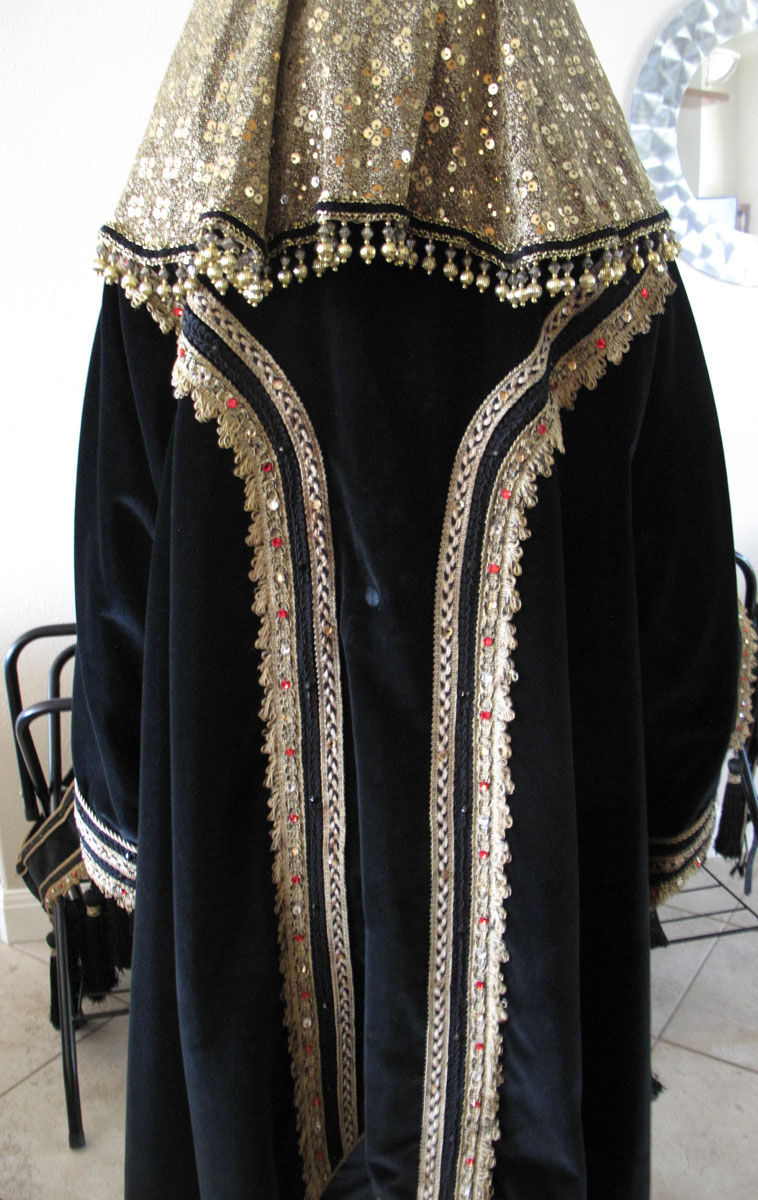 Thumbnail: California Arabian Costume - Black/Gold/Red