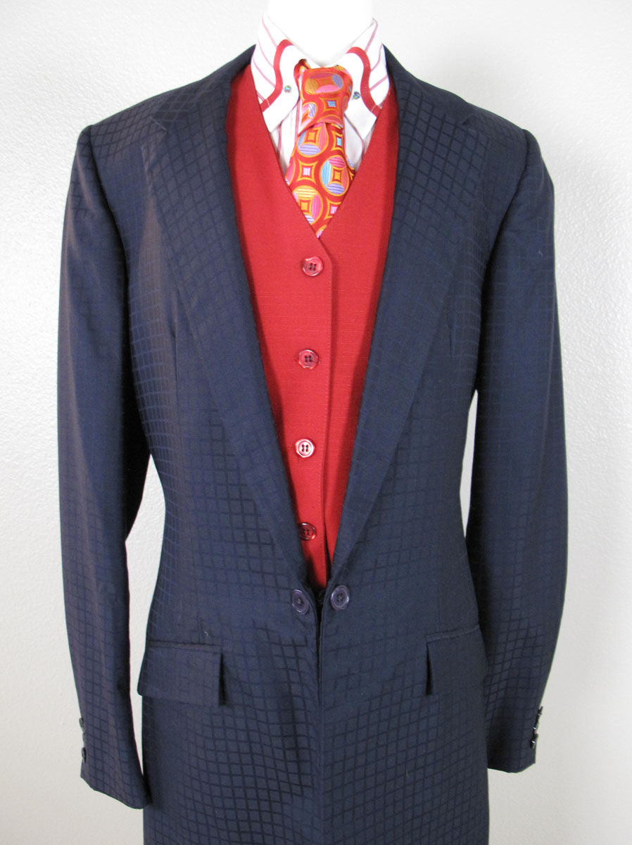 Thumbnail: Deregnaucourt Navy Square Patrn Suit - L2/4-Y14-16