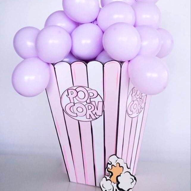 קופסת פופקורן תלת־ממדית להרכבה