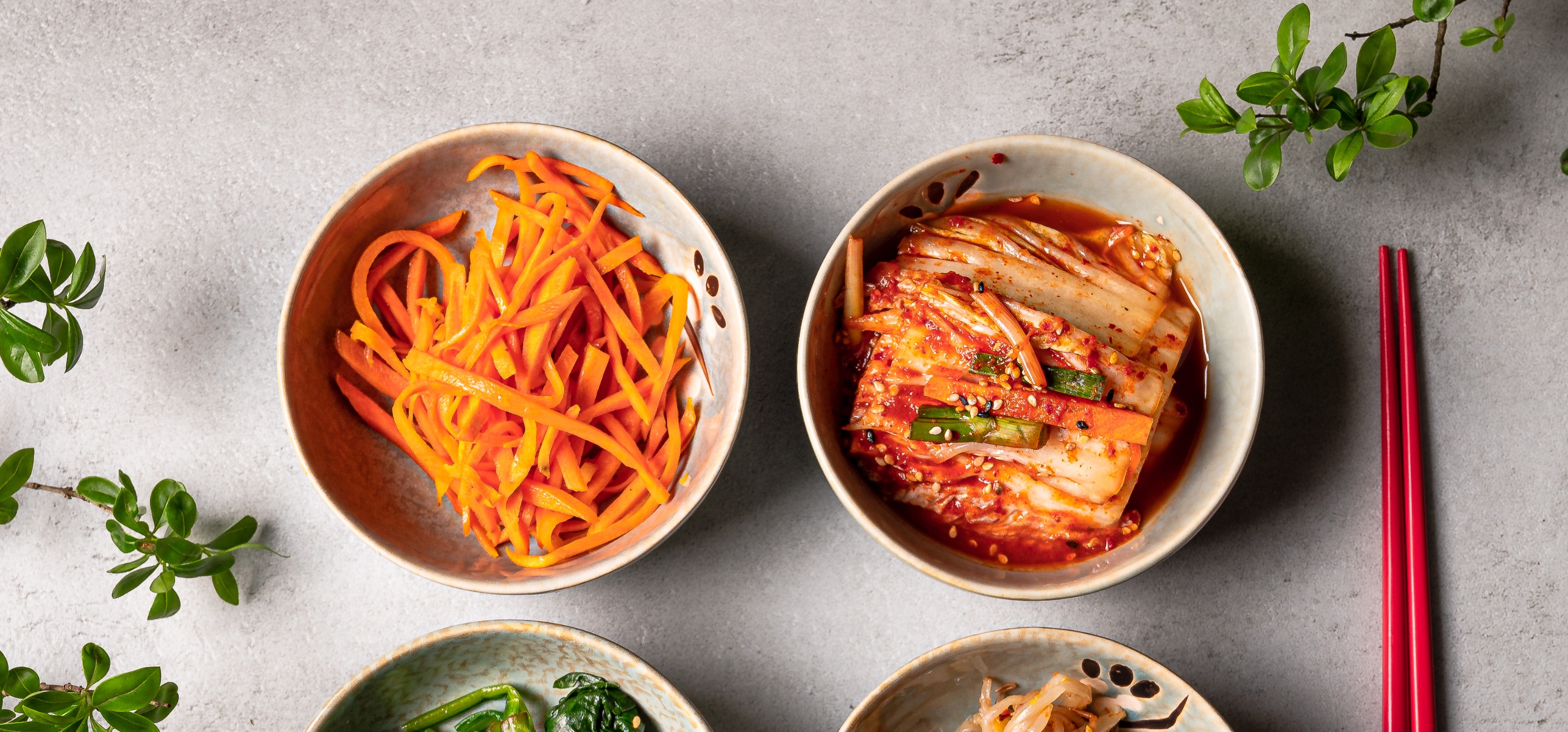 Arranged Food and Objects