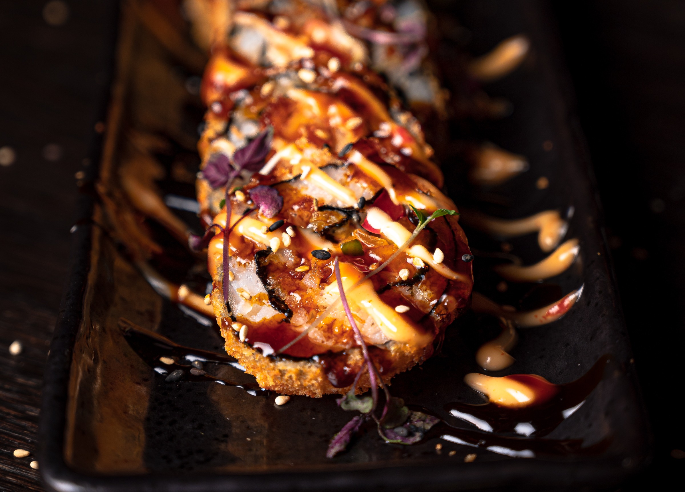 Arranged Food and Objects