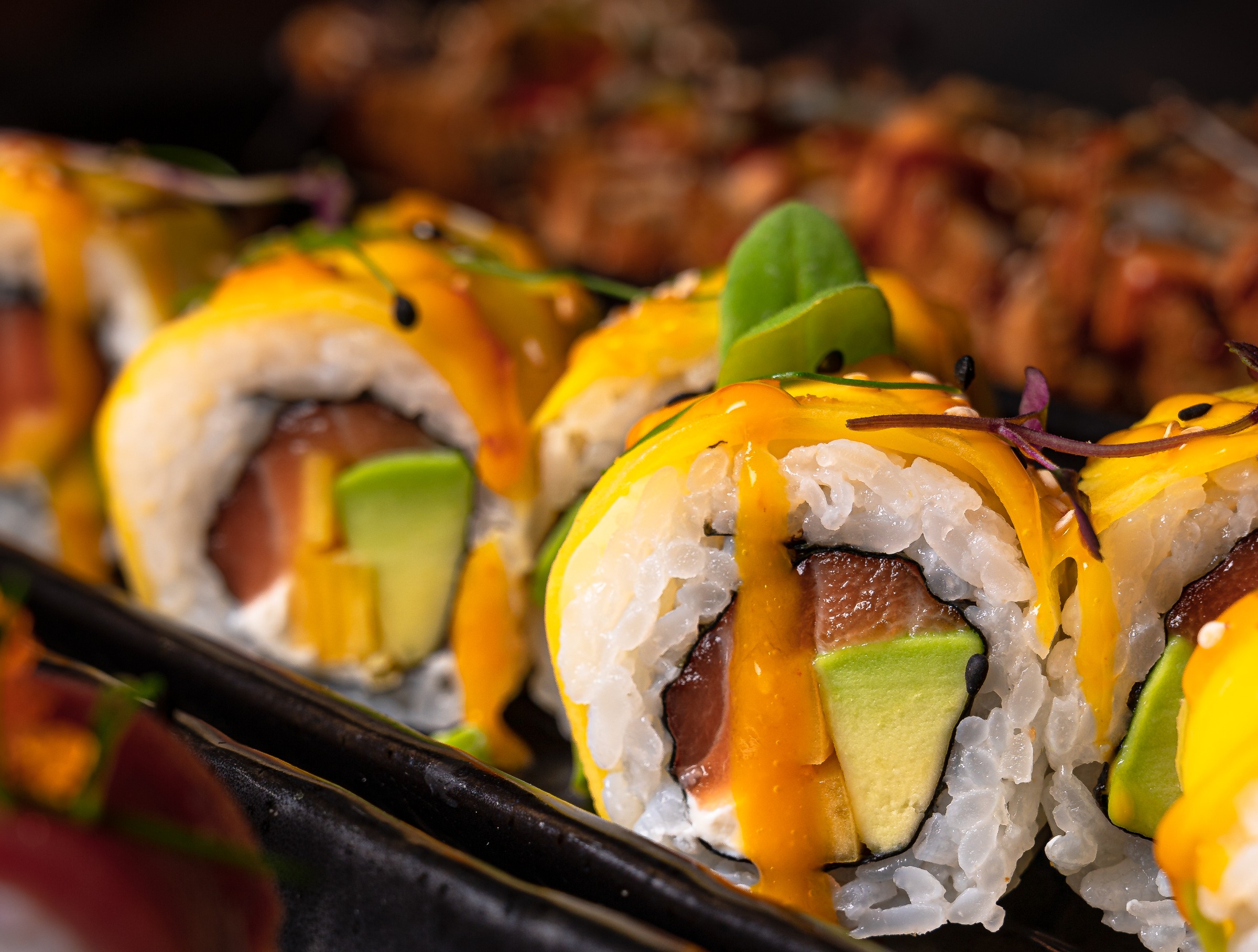 Arranged Food and Objects