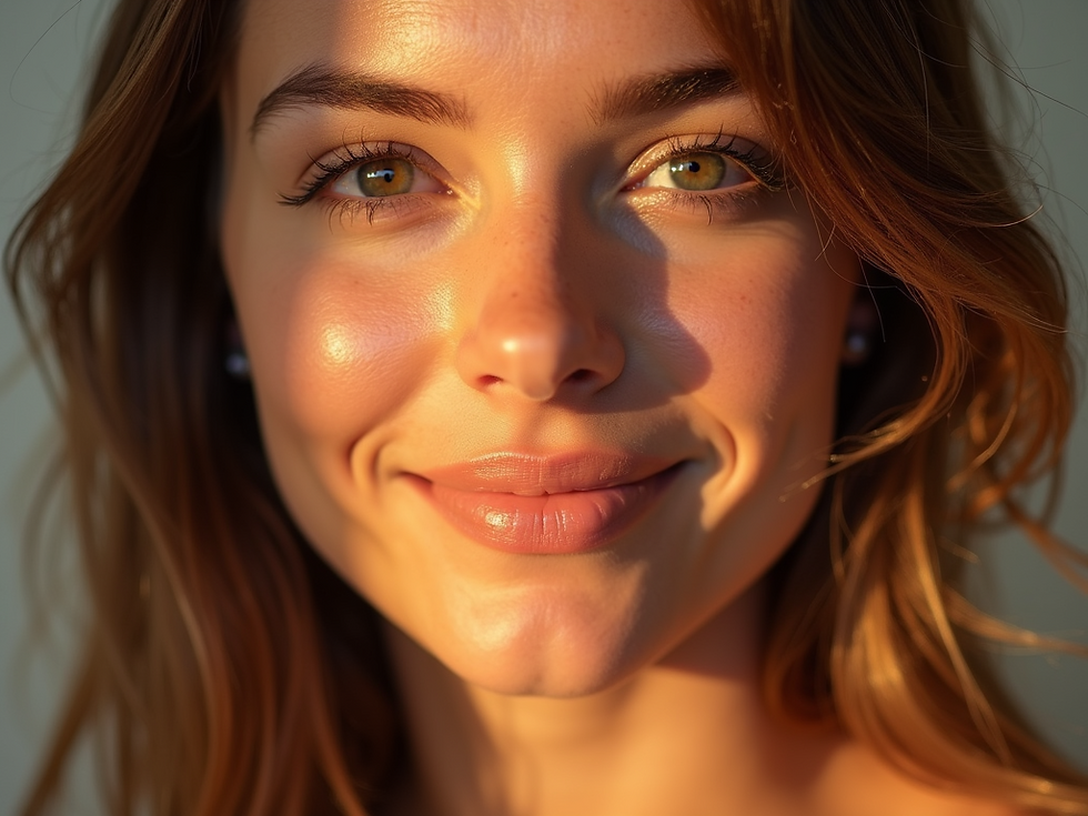 Eye-level view of a shelf with natural skincare ingredients in glass jars