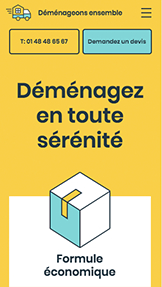 Trouvez votre modèle website templates – Déménageurs