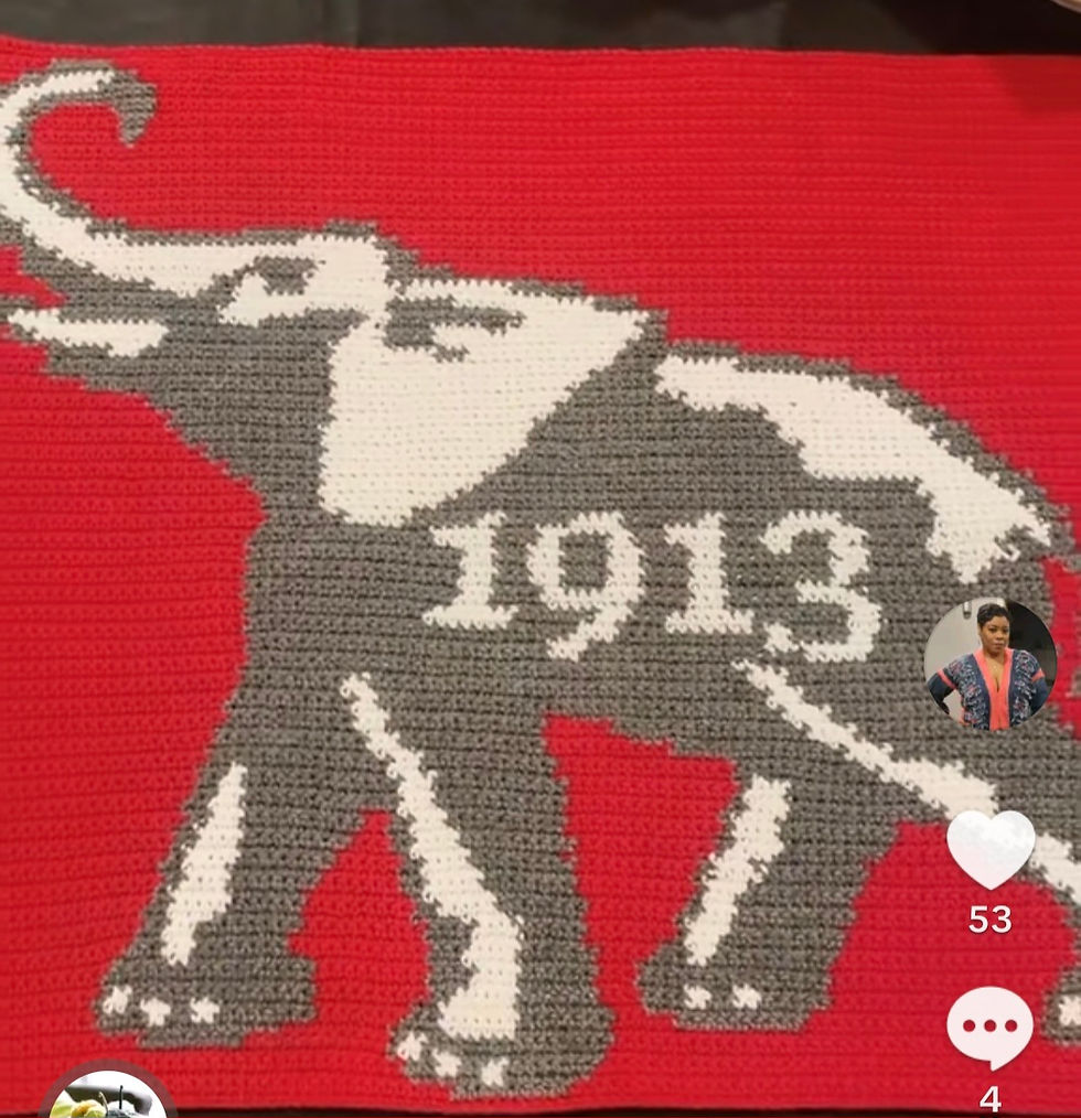 Thumbnail: Graphic Granny Square Coat 