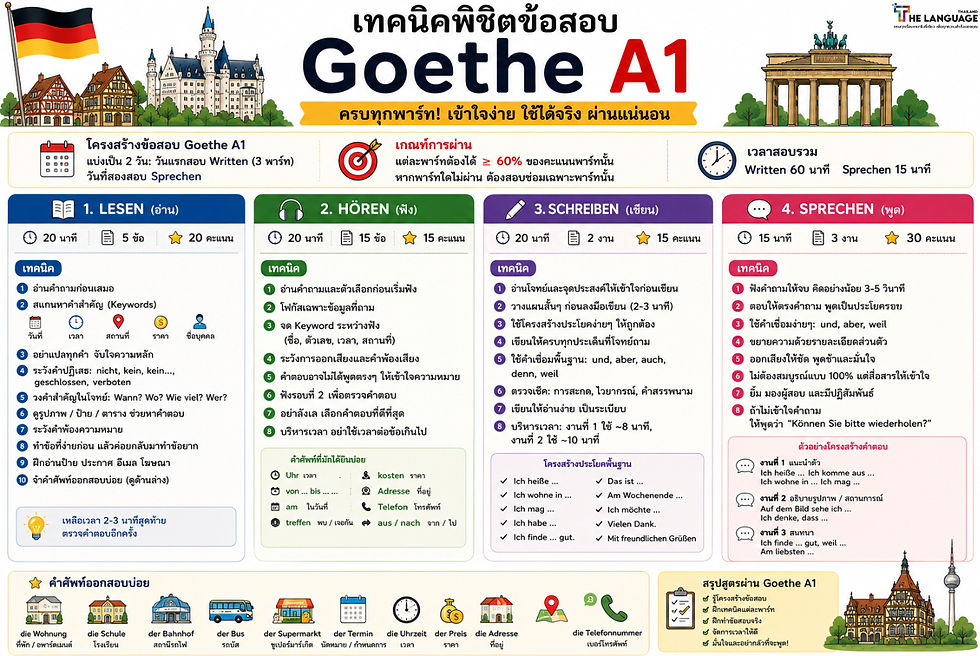 เรียนภาษาเยอรมัน