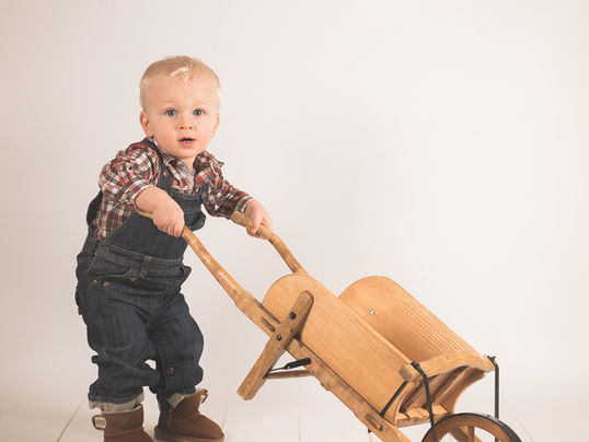 Timothée - 14 mois - Séance photo bébé en studio