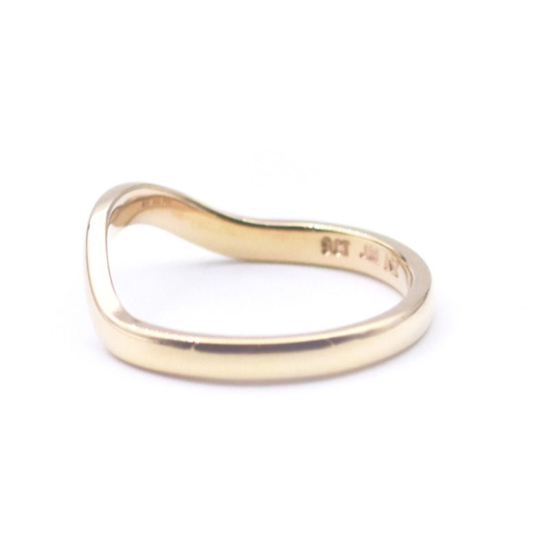 Thumbnail: C O N T O U R Soft Half Round Band in 9ct Yellow Gold Size M1/2