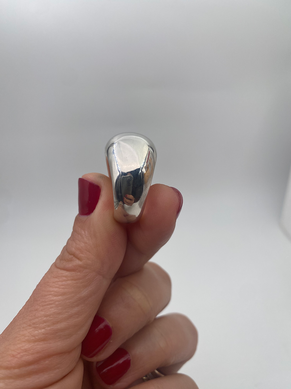 Thumbnail: Tall D O M E Ring in Sterling Silver. Tall Dome Ring 
