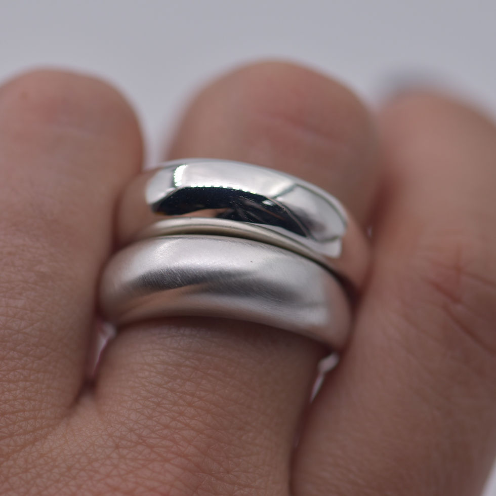 Thumbnail: S L I M Dome Ring