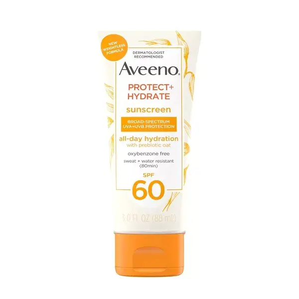 Aveeno Protect+Hydrate, Protector Solar Hidratante de Avena de 60