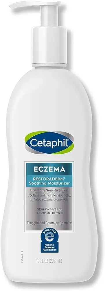 Cetaphil Restoraderm Hidratante, Calmante Para Piel Propensa al Eccema