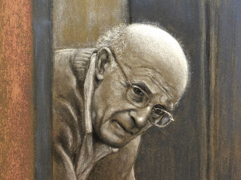 February GET DUSTY  - category: portrait/figure - challenge: sadness, melancholy