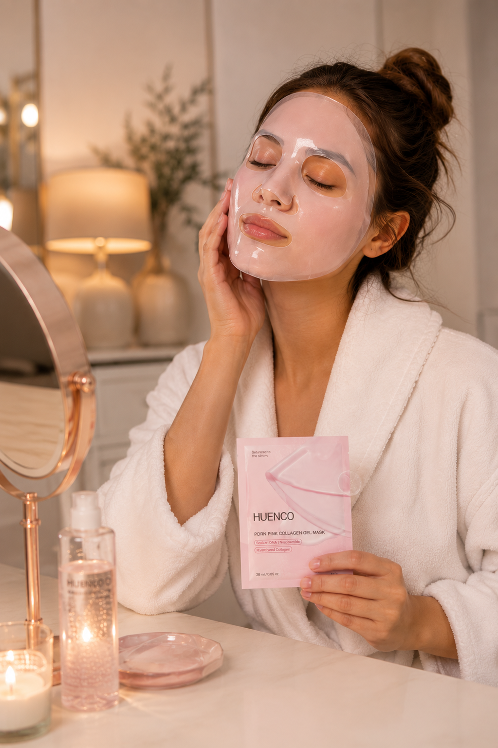 Salmon PDRN Hydrogel Collagen Mask