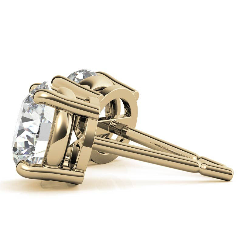 Thumbnail: 1.50 CTW Certified Genuine Moissanite Stud Earrings