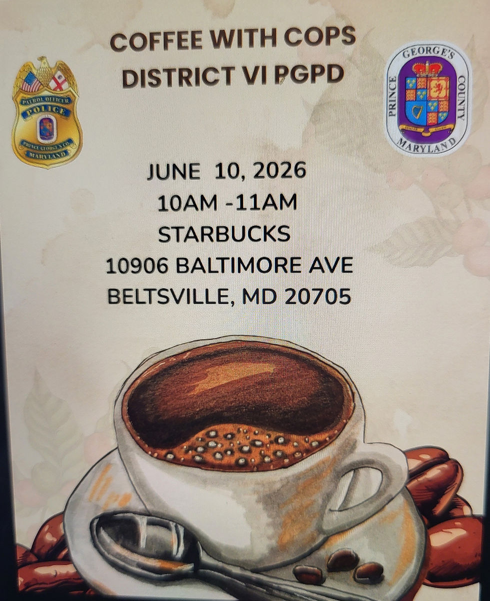 Coffee with COPS June Meeting