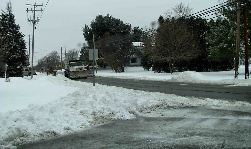 Who doesn't love shoveling...