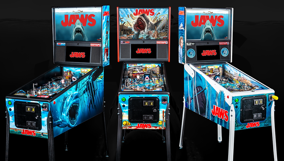 Stern Pinball Officially Releases Pictures & Video of New JAWS Pinball
