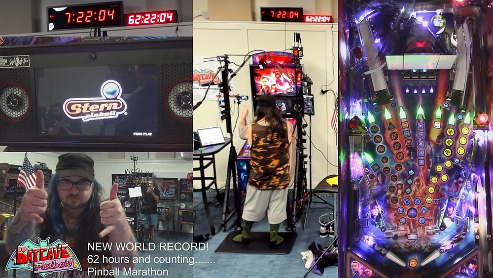 New World Record for the Longest Time Playing Pinball