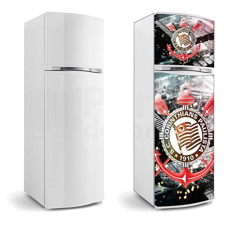 Modelo de Adesivo de geladeira
