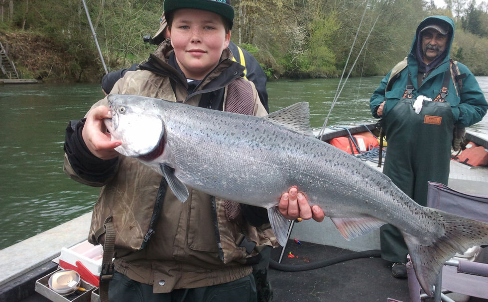 Spring King Salmon Fishing with Clancy's Guided Sport Fishing