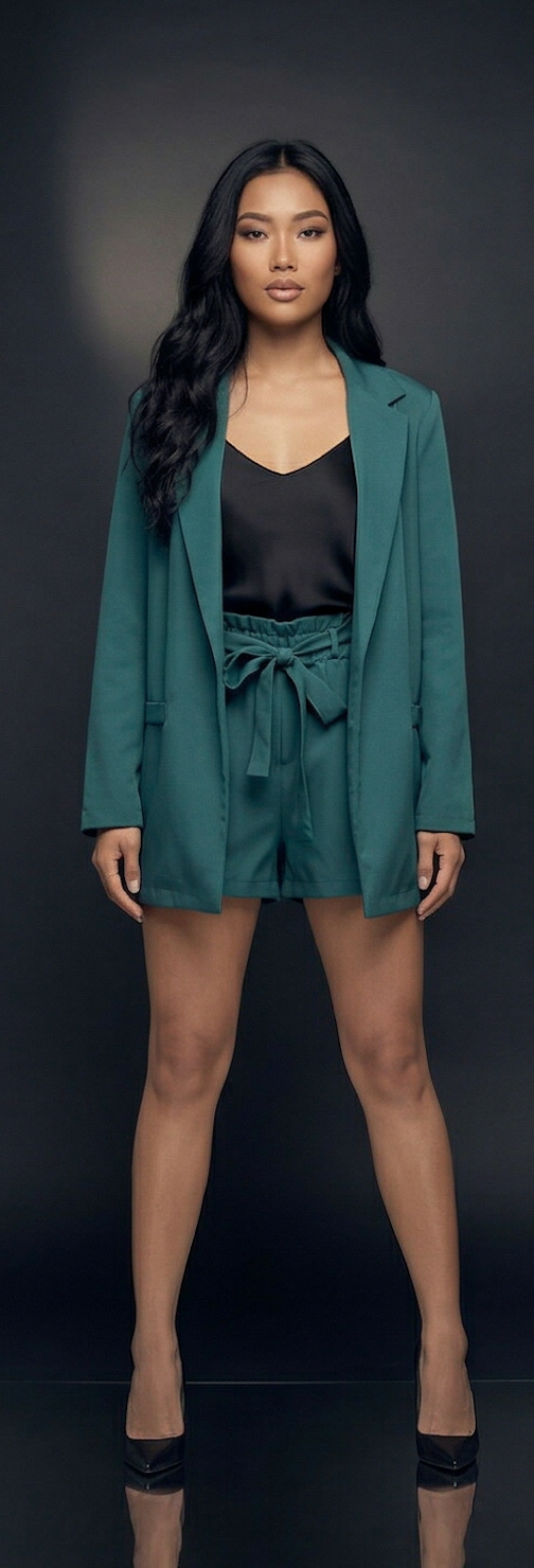 Boss Babe Blazer Short Set