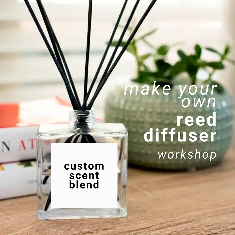 Make Your Own Reed Diffuser Workshop